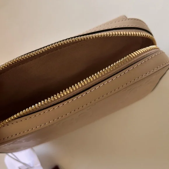 GUCCI Gilbert Calfskin Leather Mini Envelope Beige Crossbody Bag NIB 781554 - Picture 13 of 15